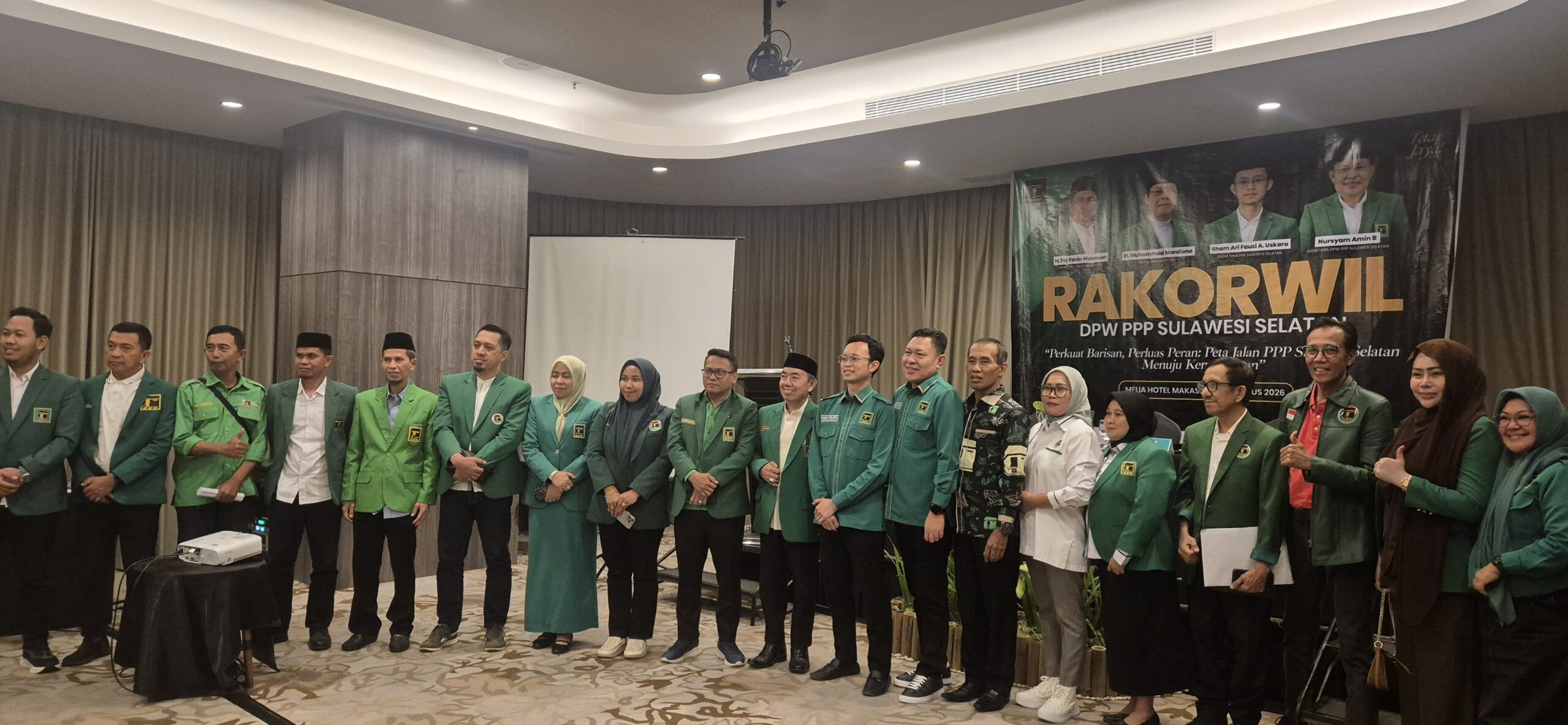 Momen Rakorwil PPP Sulsel: SK 14 DPC Terbit, Makassar dan Gowa Masih Ditahan