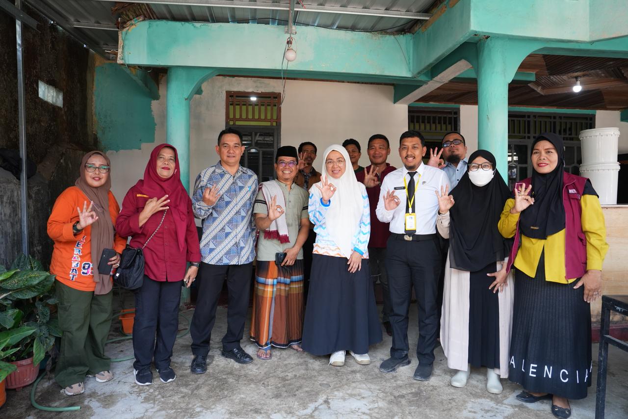 Melinda Aksa Apresiasi Warga Sulap Rumah Menjadi Pusat Pengolahan Sampah Organik