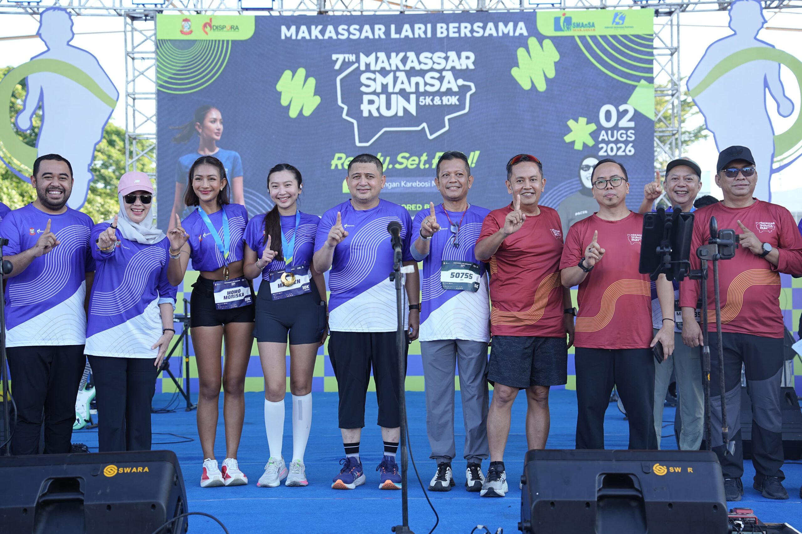Pemerintah Kota Makassar Apresiasi Gelaran 7th Makassar SMAnSA Run 2026