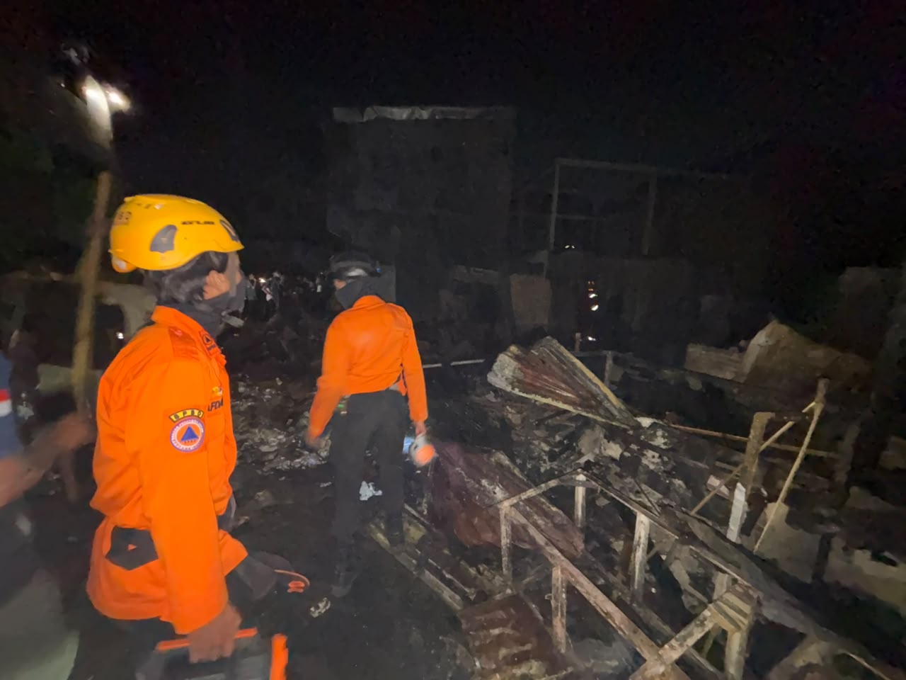 Puluhan Rumah di Kandea Makassar Rata dengan Tanah Akibat Kebakaran Senin Malam