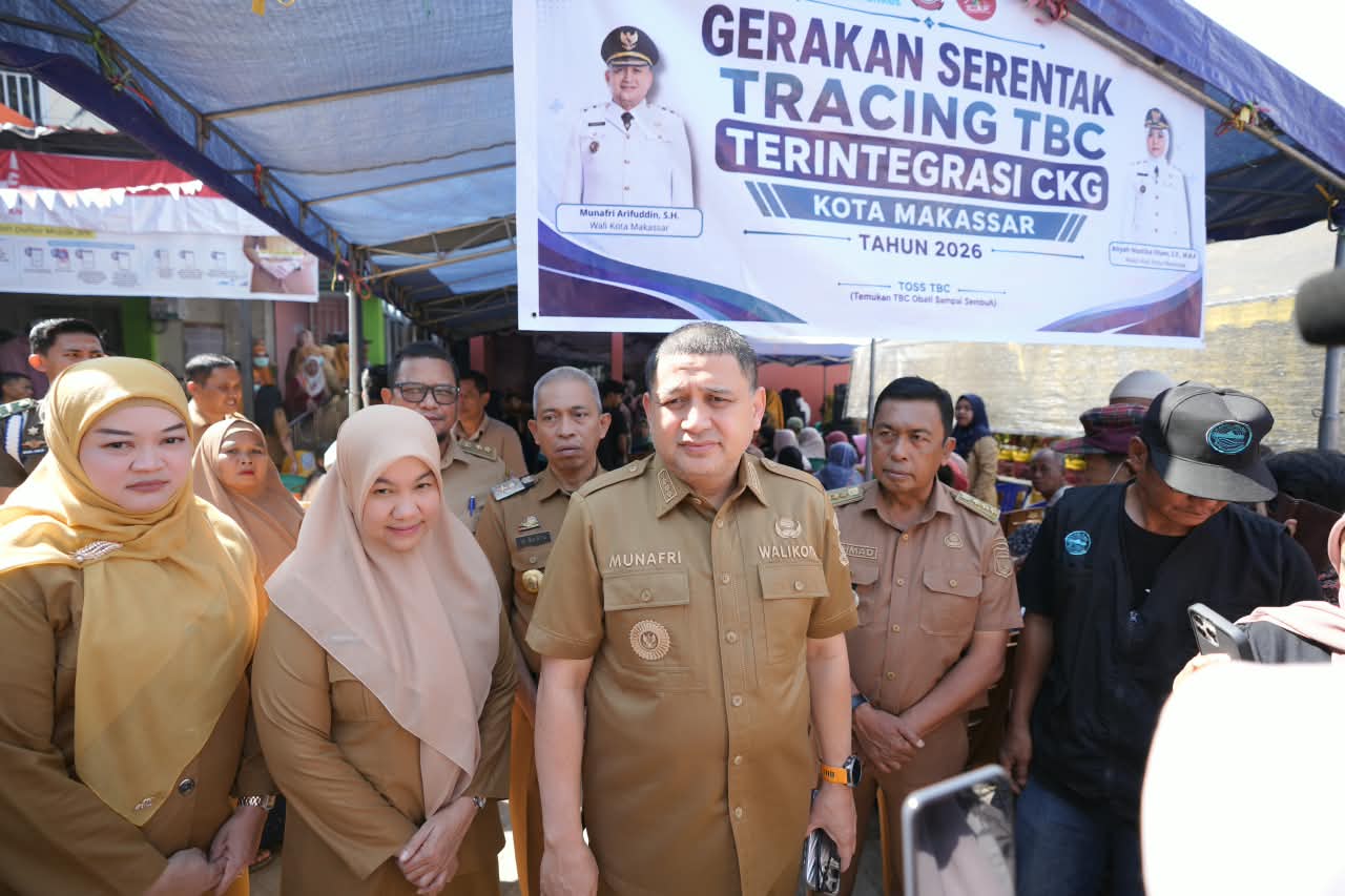 Pemkot Makassar Perkuat Tracing TB di 339 Titik, TPT Kontak Serumah Jadi Perhatian