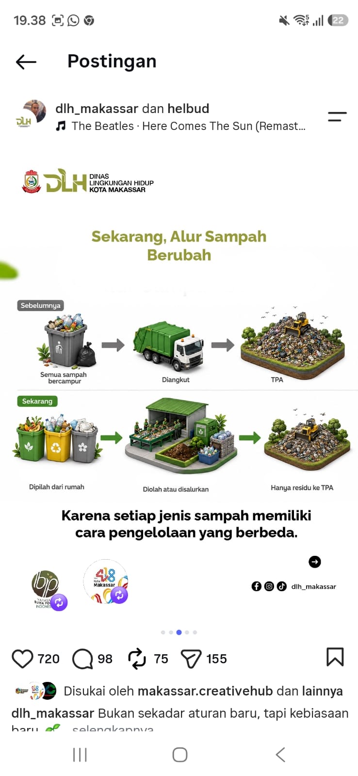 Pemkot Makassar Hentikan Open Dumping TPA Tamangapa, Pemerhati Lingkungan Urus Transisi Berkeadilan