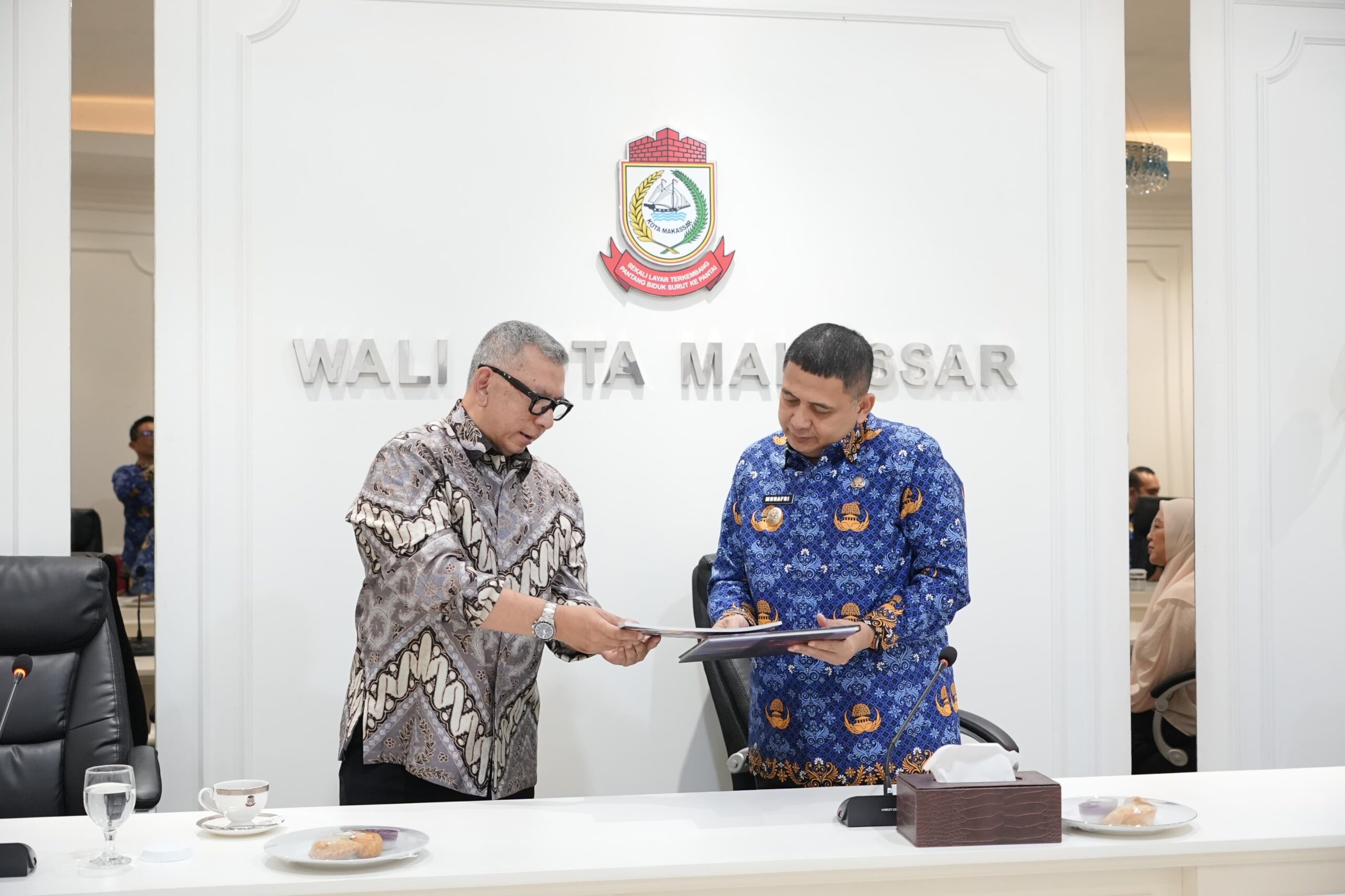 Sambung Jejaring Internasional, Wali Kota Makassar Temui CEO IBR Bahas Peluang Ekspor