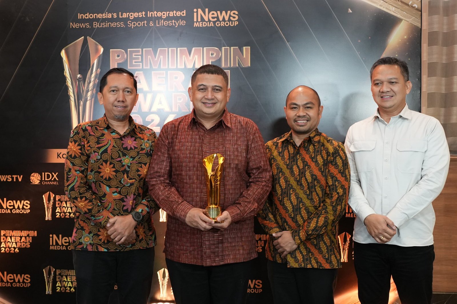 Wali Kota Makassar Munafri Arifuddin Raih Pemimpin Daerah Award 2026