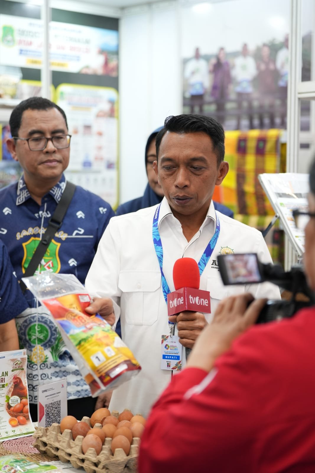 Lewat TVOne, Bupati Sidrap Promosikan Produk Unggulan Daerah di Apkasi Otonomi Expo 2026