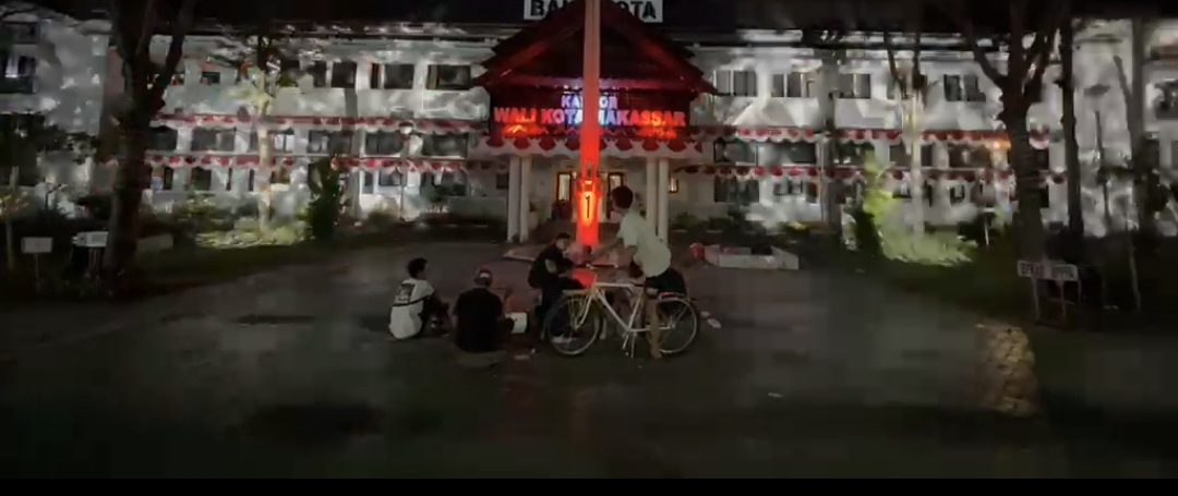 Ada Lighting Show di Balai Kota Makassar Tanggal 15-18, Warga Bisa Mampir Berpose Saat Malam Hari