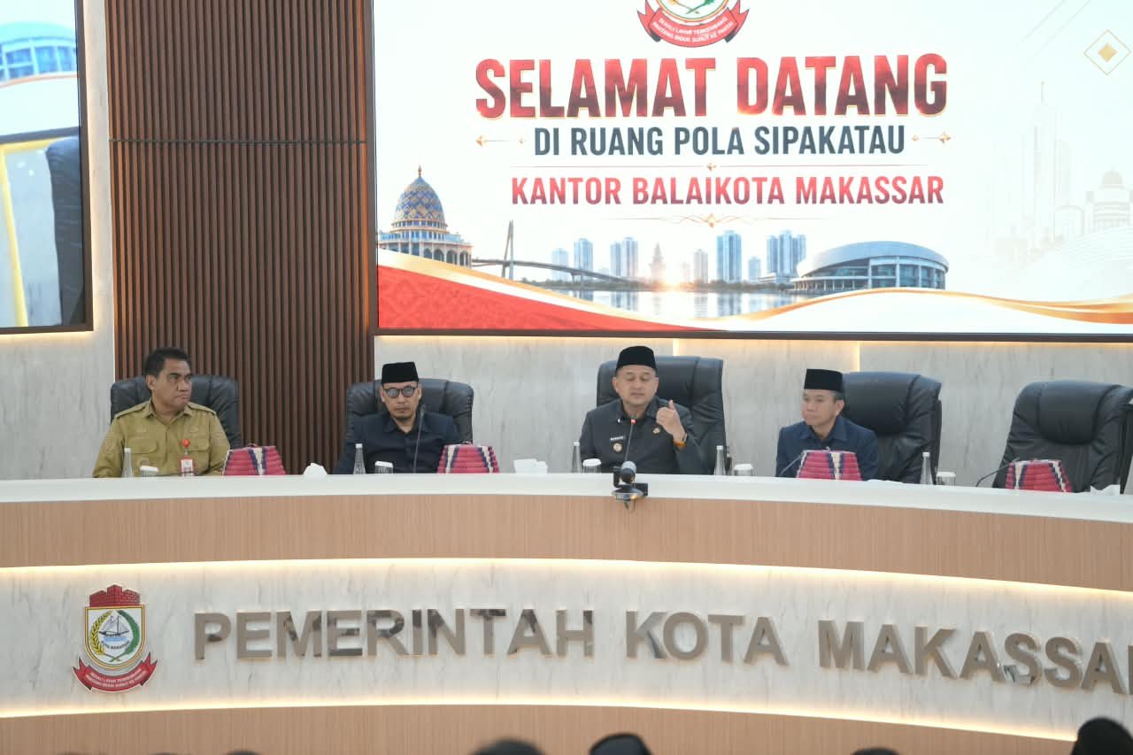 Makassar Jadi Pilot Project Nasional Perlinsos Digital, Appi Minta Camat-Lurah Kawal Agen Perisai