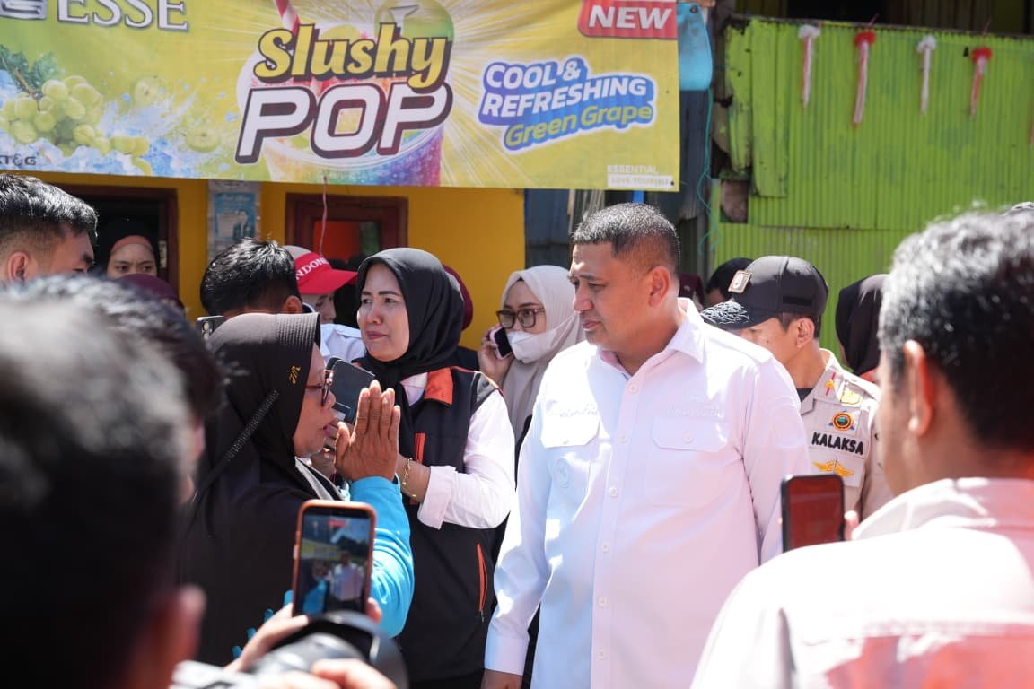 Permukiman Kumuh di Tepian Sungai Buloa Kini Jadi Kampung Warna-Warni