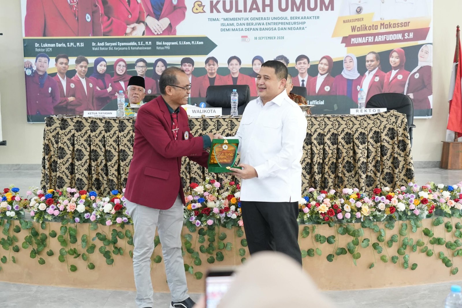 Bagikan Pengalaman Kuliah Sambil Kerja, Appi Motivasi Mahasiswa Baru UCM Tingkatkan Kapasitas Diri