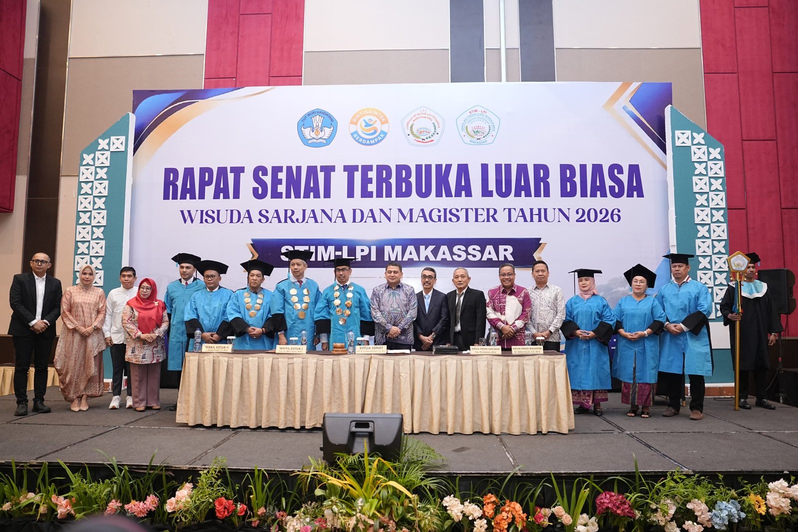 Hadiri Wisuda STIM-LPI Makassar, Appi Ingatkan Pentingnya Integritas dan Karakter
