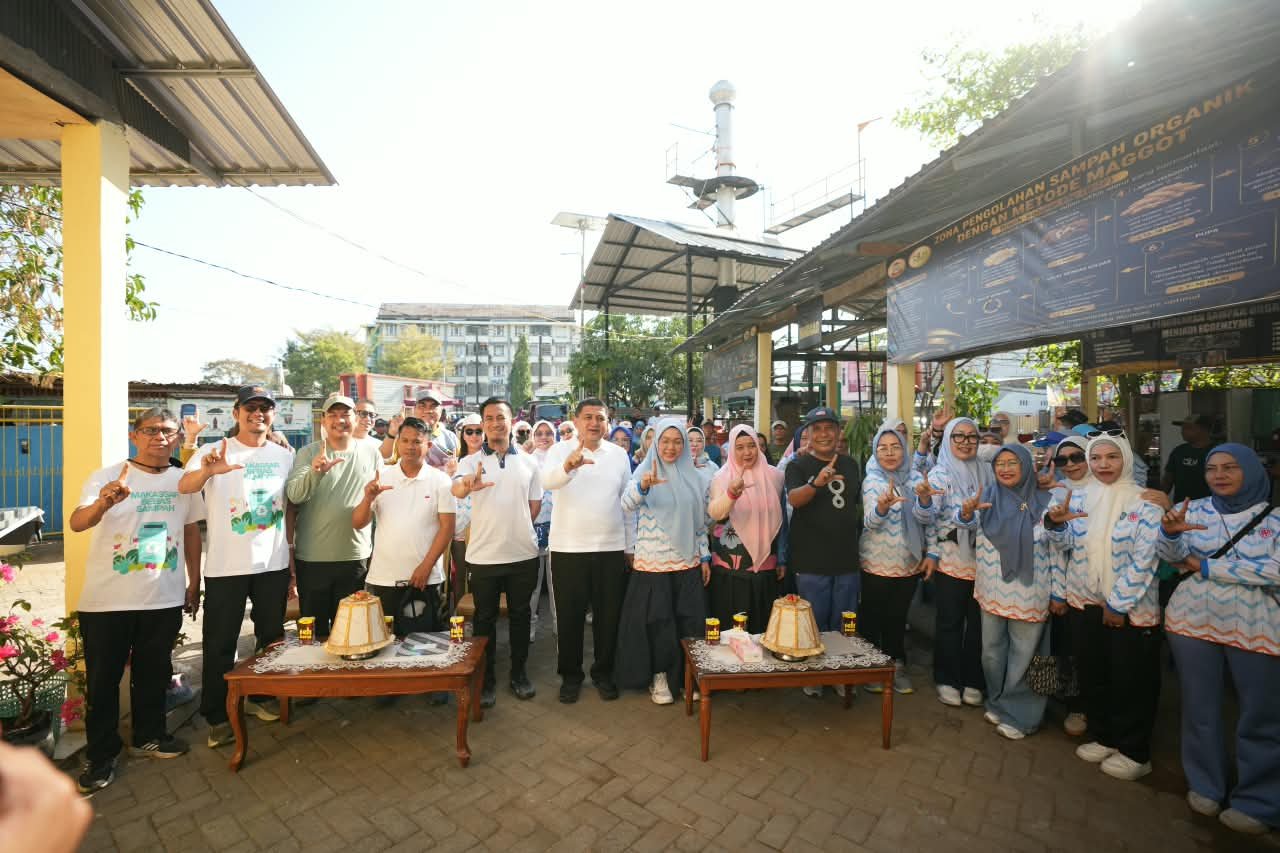 Dorong Budaya Bersih, Pemkot Makassar Targetkan Bebas Keterlambatan Bayar di Bank Sampah