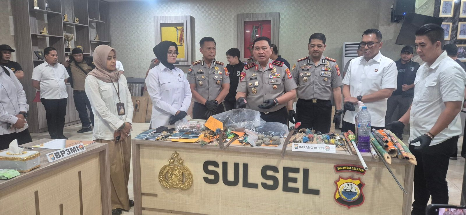 Gelar “Diklat Sadar Diri” di SPN, Polda Sulsel Coba Luruskan Mental Pemimpin Kelompok Tawuran