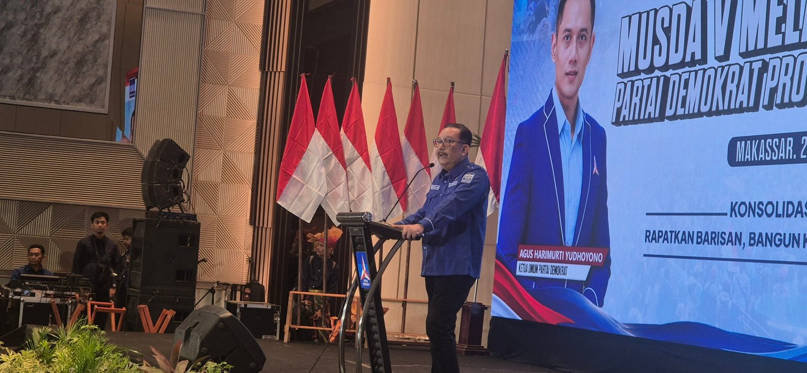 22 Tahun Mengabdi di Demokrat Sulsel, Ni’matullah Tegaskan Tak Ingin Lihat Partai Terpuruk