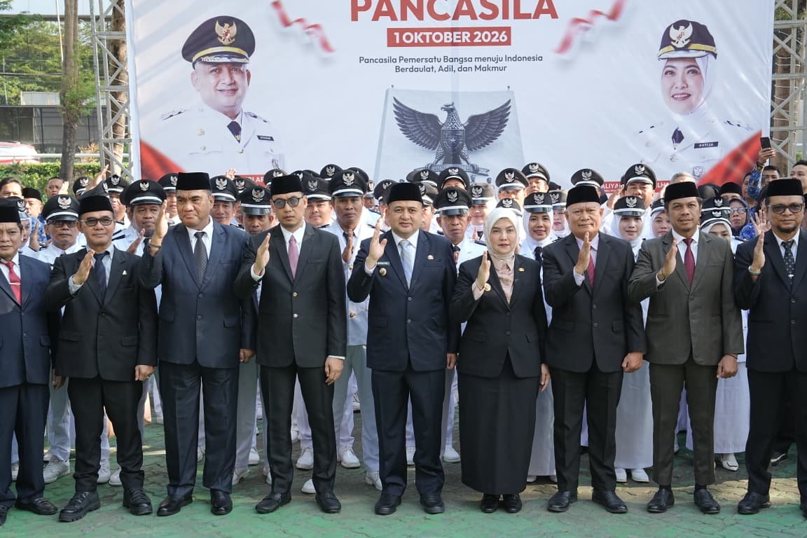 Peringati Hari Kesaktian Pancasila, Munafri-Aliyah Ajak ASN Makassar Amalkan Nilai Pancasila