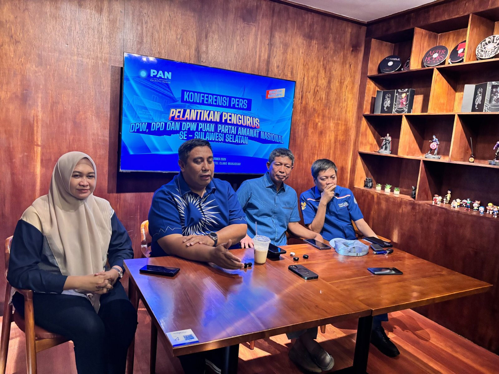 Pelantikan Pengurus PAN Sulsel 2026–2031 Digelar di Hotel Claro Besok