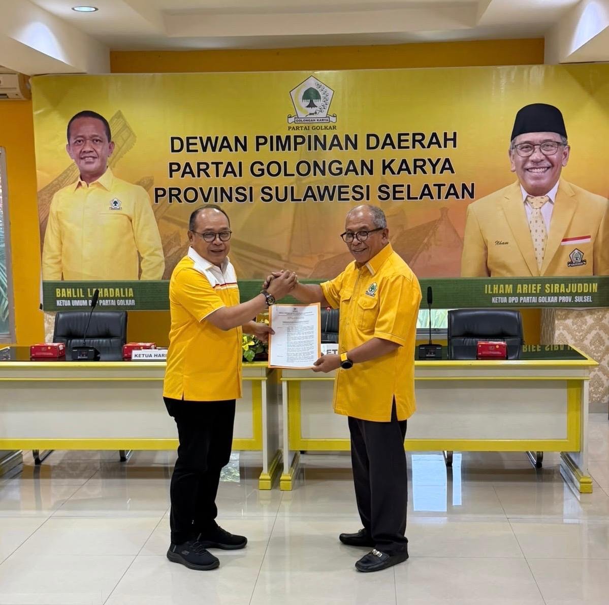 Supriansah Resmi Ditunjuk Jadi Plt Ketua DPD II Golkar Makassar Gantikan Appi