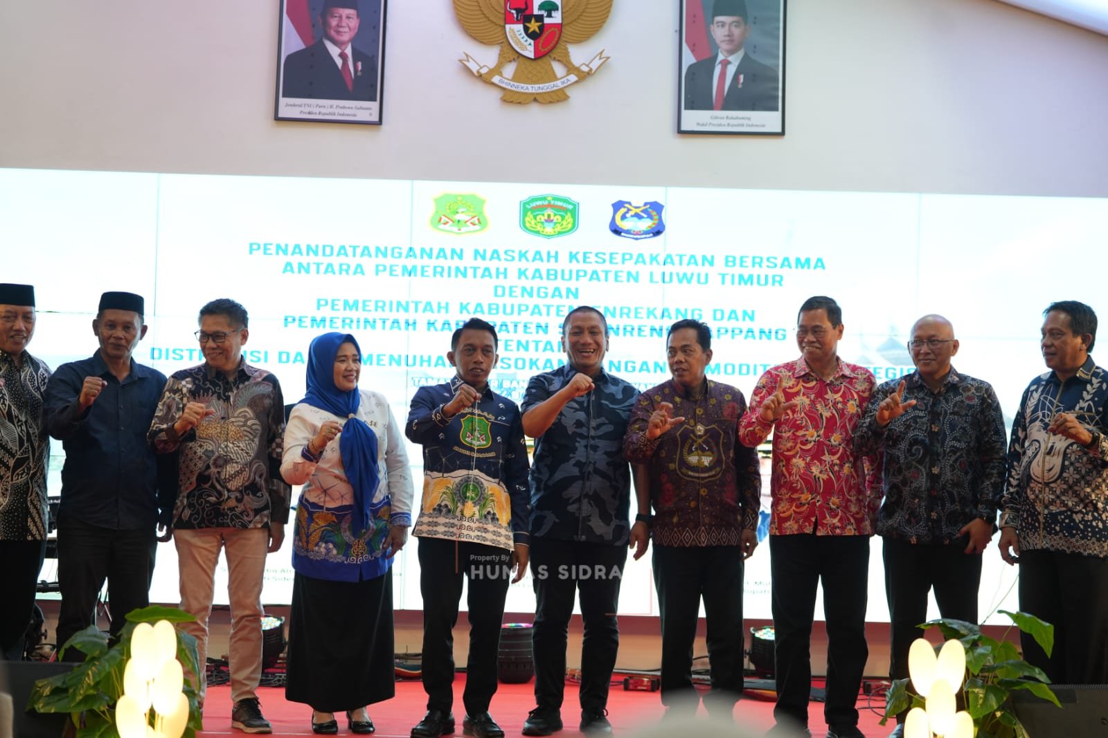 Momentum Harkopnas: Pemkab Sidrap dan Luwu Timur Sepakati Kerja Sama Distribusi Pangan