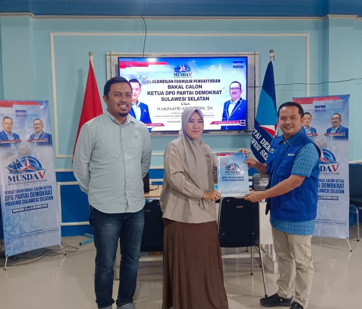 Wakili Munafri Arifuddin Ambil Formulir, Fatma Wahyuddin: Pak Appi Sendiri yang Akan Kembalikan Berkas
