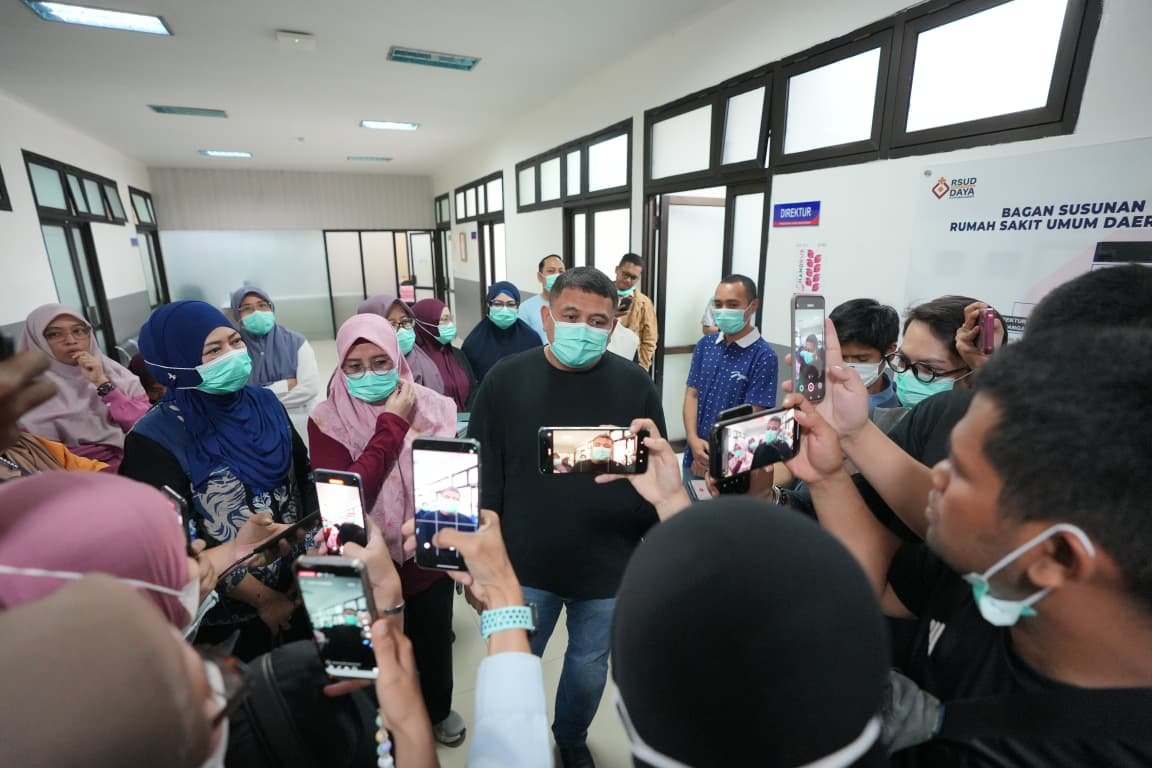 Antisipasi Lonjakan ISPA Akut, Wali Kota Makassar Cek Kesiapan Faskes