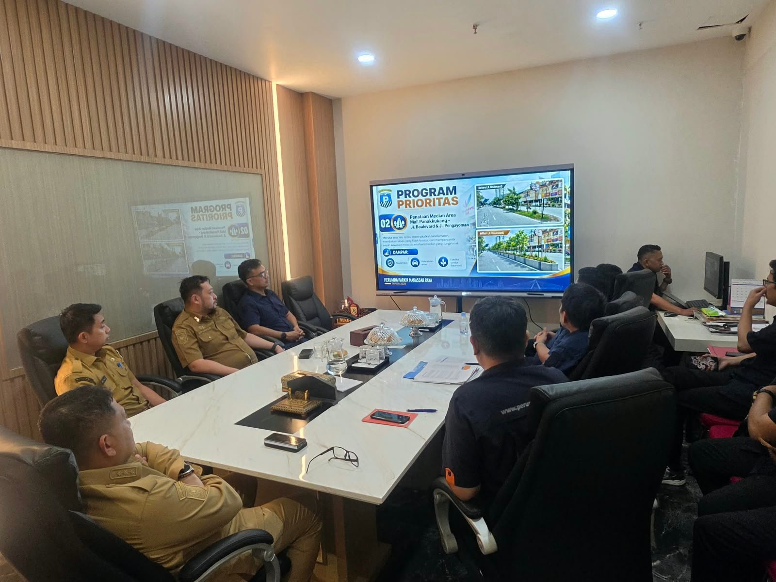 Direksi Parkir Temui Wali Kota, Paparkan Area Parkir dan Penataan di Tiga Kawasan Strategis