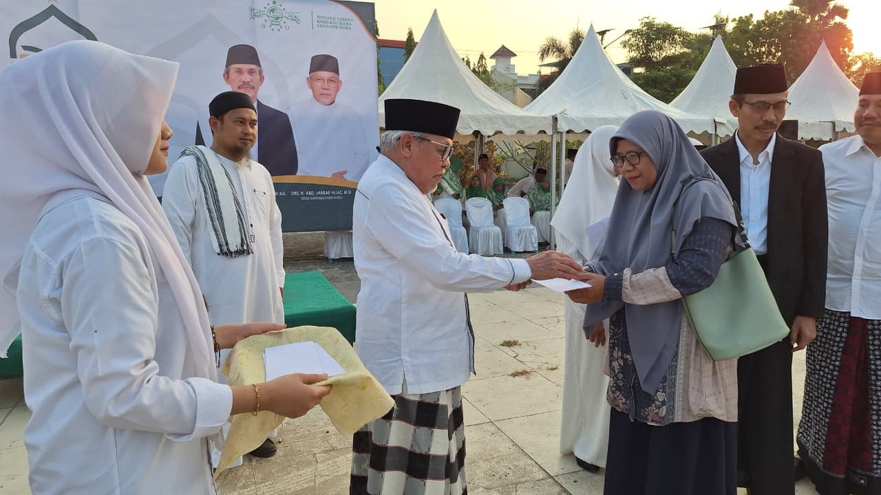 Peringati Hari Santri 2026, PCNU Gowa Gelar Apel Khidmat di Museum Balla Lompoa
