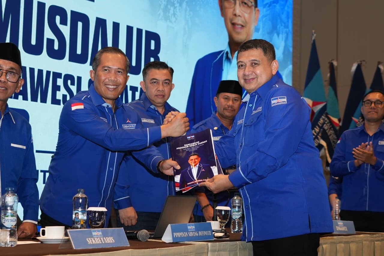 Appi Terpilih Aklamasi Jadi Ketua Demokrat Sulsel 2026–2031, Targetkan Struktur Tuntas 30 Hari