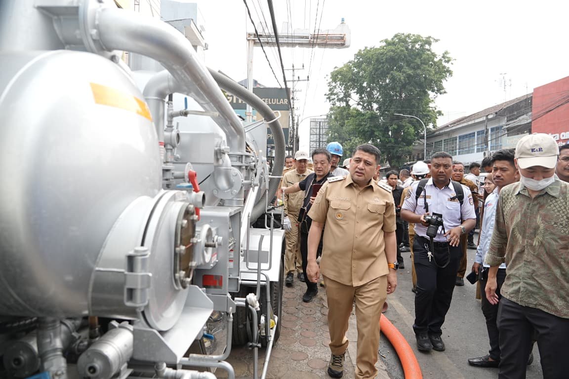 Hadapi Musim Hujan, Wali Kota Appi Jajaki Teknologi Drainase Bertekanan Tinggi asal Jepang